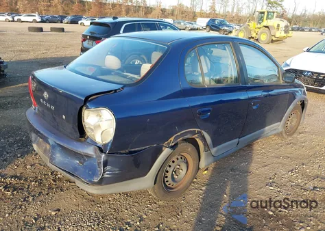 2001 Toyota Echo from USA, damaged, VIN JTDBT123310123953